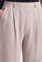 Beige Comfortable Fit Men's Palazzo Trousers - 82199 - 2