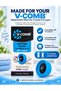 V-Comb Capture Filter A1 & Supra 6 Pack, Single-Use Replacement Filters for Head Lice Comb - 6