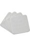 Rug Pad Gripper Set for Hardwood Floors,Washable Non-Slip Vacuum Suction Grippers,4 Pieces