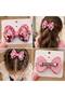 Sequined Big Bow Children's Hair Clip - Pink - 2