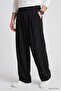 Black Comfortable Fit Men's Palazzo Trousers - 82199 - 2