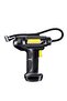 Portable Tire Inflator and Air Compressor,7.4V DC Air Pump for Car Tires,Digital Pressure Gauge,Emergency LED Light