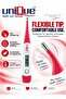 Pack of 20 U-62 Flexible Tip Digital Body Thermometers with LCD Temperature Displays, Celsius and Fahrenheit Conversion, Audible Beeps, Single-Button On and Off Control and 20 Clear Prot - 5