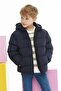 Boy's Hood Detailed Coat