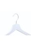 Wooden M002-Ç 38cm Women-Young Clothes, Blouses, Shirts Hanger White Color 6 Pcs - 3