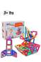 136-Piece Magnetic Building Blocks Set for Toddlers and Kids,Educational STEM Toy for Ages 3+