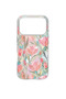Clear case magsafe iphone 17 pro max tulip bloom phone case