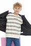 Boy's Hood Detailed Coat - 4