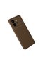 Huawei Honor 600 Auto Focus Carbon Cover - Brown - 2