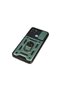 Realme C25Y Case with Pars Lens Ring Silicone - Green - 4