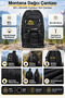 Montana Mountaineering Bag Black Bellows 65 L Outdoor Backpack 62X40X16 cm - 3