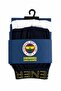 Licensed navy blue white men's fan 2-pack boxer briefs - 2