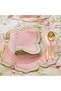 Pink Green Fiona Dinner Napkins 2 Pieces - 2
