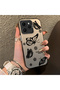 Tecno Spark 40 Compatible Simple Feel Case, Line Butterfly Daisy English Slogan Pattern