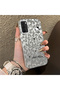 Oppo A55 4g Compatible Grey Leopard Pattern Phone Case, Star English Art Print