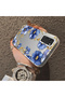 Samsung Galaxy S20 Fe 4G/5G Compatible Elegant Flower Case, Blue Flower Golden Branch Creative Flat Print - 2