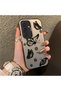 Samsung Galaxy S24 Compatible Plain Feel Case, Line Butterfly Daisy English Slogan Pattern