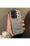 Poco X7 Pro Compatible Gray Leopard Pattern Phone Case, Star English Art Print