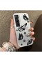 Realme C65 4g Compatible Simple Feel Case, Line Butterfly Daisy English Slogan Pattern