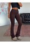 Flare Model Belize Leggings - Brown - 2