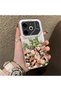 Pink Rose Flower Sea Phone Case for Tecno Pova 6/Pova 6 Pro 5g Compatible,Flower Drawing Art Print