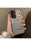 Samsung Galaxy A26 Compatible Gray Leopard Pattern Phone Case, Star English Art Print