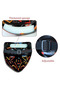 LED light up mask, 2 color mask with 3 light modes, suitable for rave party masquerade costume cosplay party Halloween - 4