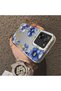 Mi 13t Pro/Mi 13t Compatible Elegant Flower Case, Blue Flower Golden Branch Creative Flat Print - 2