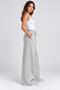 Women's Snow Melange Elastic Waist Wide Leg Sweatpants - 2