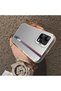 Redmi Note 12 5g Compatible Speed Race Style Case, Red Blue Vertical Stripe Racing English Motif - 2