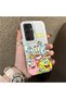 Samsung Galaxy S25 Plus Compatible Childlike Cartoon Case, Underwater Character Group Creative Flat Print