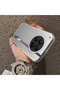 Tecno Camon 40 Premier Compatible Speed Race Style Case, Red Blue Vertical Stripe Racing English Motif - 2