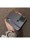 Samsung Galaxy A21S Compatible Speed Race Style Case, Red Blue Vertical Stripe Racing English Motif - 2