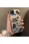 Realme C15/C25/C25S Compatible Plain Feel Case, Line Butterfly Daisy English Slogan Pattern