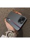 iPhone 13 Mini Compatible Speed Race Style Case, Red Blue Vertical Stripe Racing English Motif - 2
