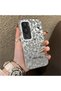 Vivo Y31/Y21D Compatible Gray Leopard Pattern Phone Case, Star English Art Print