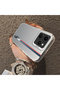 Tecno Spark 40 Compatible Speed Race Style Case, Red Blue Vertical Stripe Racing English Motif - 2