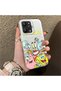 Redmi 12 4G/5G Compatible Childlike Cartoon Case, Undersea Character Group Creative Flat Print