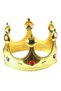 Adult King Crown Gold Color Birthday Party Costume Accessory King Crown - 2