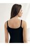 Double Ribbed Strap Lycra Undershirt B411 - 2