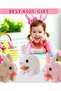 Electronic Plush Rabbit Interactive Pet with Carrot, Touch Control for Children and Babies - 4