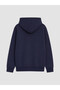 Vizyon New Season Navy Blue Hooded Thick Boys' Zippered Sweatshirt - 2