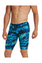Men's Jammer Training Swimsuit Seismo Durafast Lite Blue Green - 3
