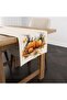 Digital Printed Runner - Floral/Pumpkin Patterned / Autumn / Halloween Series - 140X40 cm - 3