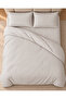 Nevora Double Satin Duvet Cover Set 80% Cotton 20% Polyester 4 Pieces Striped - 2