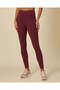 Women Burgundy Full Length Leggings
