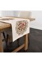 Digital Printed Runner - Floral Pattern / Embroidery Look / Spring Series - 140X40 cm - 3