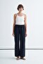 Basic Shirt Pants Set Navy Blue - 3
