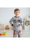 Boy's Cotton Ready Printed Long Sleeve 2-Piece Set Cb1076