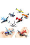 Diecast Mini Airplane Toy Set (2 colors) - 5